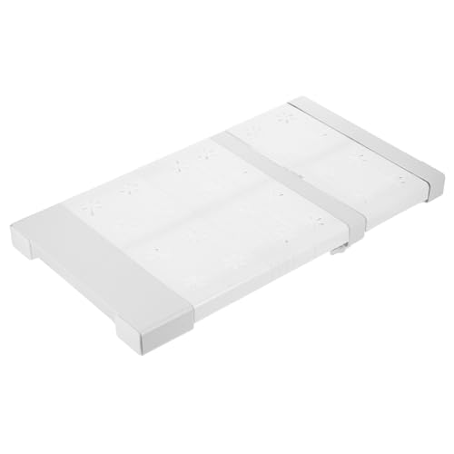 Garneck Expandable Tension Shelf Telescopic Storage Rack Closet Organizer Wardrobe Shelf Adjustable Shelving