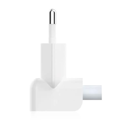 Plug Tomada Adaptador Para Carregador de Macbook, iPhone, ipad. Padrão Brasileiro EU (1 Unidade)