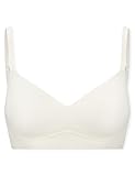 Schiesser Damen Unique Cotton BH, Off-White_183129, 90B