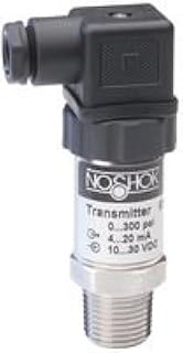 NOSHOK 615 Series High Accuracy Heavy Duty Pressure Transducer, <= (VPower-10)/0.020 Amp, 10-30 VDC, 4 mA-20 mA 2-Wire Output, 0-500 psig Pressure Range, +/-0.25% Accuracy, 1/2