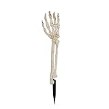 TianWlio Halloween Skeleton LED-Licht 2022 Handgefertigte Lichtgirlande Partyzubehör Dekorationszubehör Garten Lampen Solar (B, One Size)