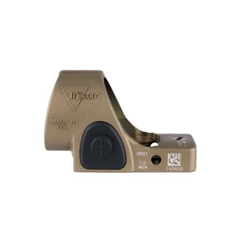 Image of OPMOD Trijicon SRO Sight Adjustable LED 1.0 MOA Red Dot, Coyote Brown, 2500021