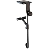 Calcipxx Fireplace Mantel Hooks Decorative Black Metal Wall Hooks for Holiday Decorations Storage