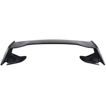 for Nissan for Sentra 2007-2012 4Dr B16 JDM Style Painted Black Rear Trunk Spoiler Wing Mounting Hardware Bolt-on Unfinished Glossy