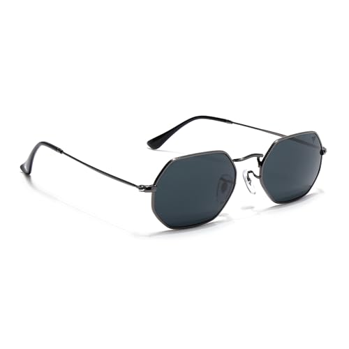 Image of Voyage UV Protection & Gradient Hexagonal Sunglasses for Men & Women