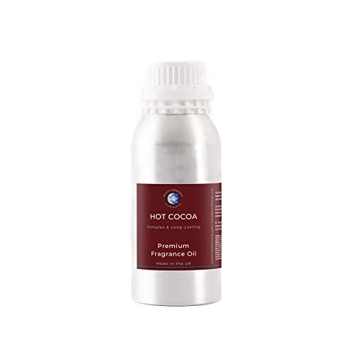 Mystic Moments | Hot Cocoa Fragrance Oil - 1Kg - Perfect for Soaps, Candles, Bath Bombs, Oil Burners, Diffusers and Skin & Hair Care Items