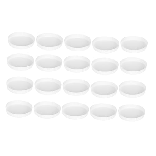 BRIGHTFUFU 100pcs Sanitary Paper Covers for Hot Cups Lids - Cups Lid Bar Restaurant Ktv Disposable