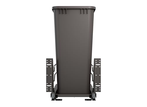 Caneca de basura rectangular de 50 QT con cierre suave miniatura 6