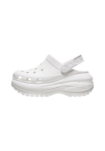 Crocs Classic Mega Crush Clog 207988-100, Women slides, White, 39/40 EU