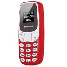 Image of Galaxy Star Electronics Smallest Keypad Mini Mobile Phone Dual Sim 4 G Support Light Weight - Red