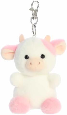 Aurora Palm Pals Clips-Ons: Cute Cows Bundle - Sweetie Cow, Belle Strawberry Cow, and Skyla Blueberry Cow — view 5