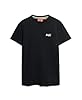 Superdry Men's Essential Organic Cotton T-Shirt with Logo Black/Bright Orange XXL #5