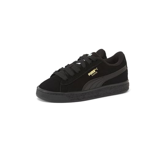 PUMA Kids Boys Suede Classic Lace Up Sneakers Shoes Casual - Black2