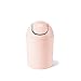 Umbra 1.25 Gallon Mini Waste Can with Removable Swing-Top Lid - Small Garbage Bin for Kitchen, Bathroom, Bedroom, Office - Compact Trash Can Fit Under Tables & Counters - Pink