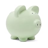 Child to Cherish Ceramic Piggy Bank, Green