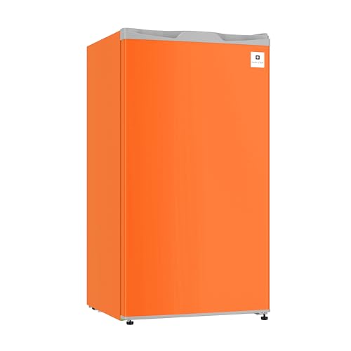 ARCTIC CHEF Mini Refrigerator-Freezer Compartment-Adjustable Thermostat Control-Reversible Doors-Ideal for Dorm, Office, - Detailed View