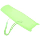 Frcolor シリコン製耐摩耗リモコンカバー 音声リモコン代対応 夜光グリーン 軽量フィット保護ケース 簡単装着で感維持