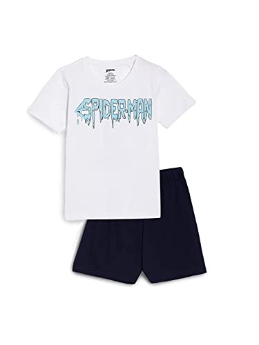 Image of Nap Chief Kids Unisex Cotton Cartoon Printed T-Shirt & Shorts | Clothing Set for Boys & Girls
