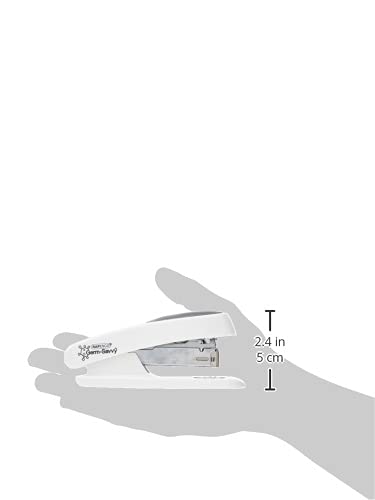 Rapesco 1483 ECO Sting Ray Heftgeräten mit 1000 x 24/6 mm Heftklammern, 20 Blatt Heftleistung, Antibakteriellen Schutz, Soft Weiß