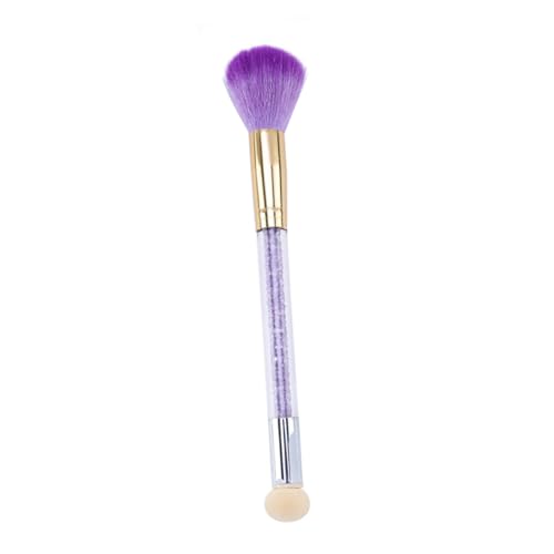 FRCOLOR Dual Heads Nail Art Brush Professional Sponge Painting Tool for Beautiful Nail Designs Durable and Easy to Hold