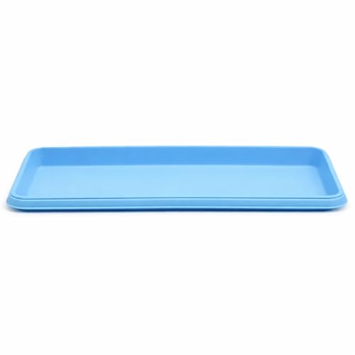 Image of Tray for Bello Rectangle 30cm (Blue) Plastic Planter | Drainage Water Collector Tray for Home & Garden