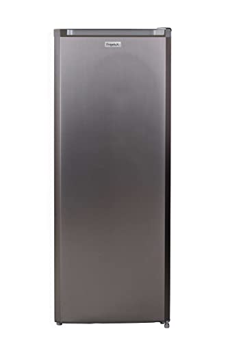 FrigeluX - Réfrigérateur Armoire R4A218XE - Réfrigérateur Congélateur 1 Porte - 218 L dont Congélateur 24 L - Dégivrage Automatique - Pose Libre (Inox) Cover