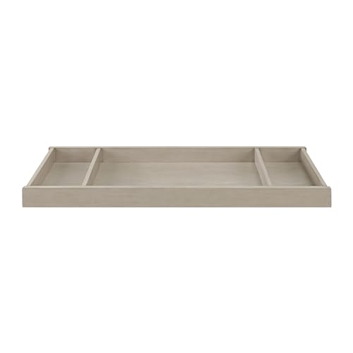Image of Soho Baby Hampton Premium Changing Topper for 7-Drawer Dresser, Smooth Stone Wash
