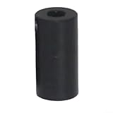 Y-Splitter für Kopfhörer, 1 zu 2 Audiokabel-Splitter mit Schieber für DIY-Audio-Projekte, Aluminiumlegierung, Schwarz (9 mm bis 6 mm)