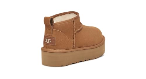 UGG Kids Classic Ultra MINI PLATF Boots, kastanienbraun, 31 EU