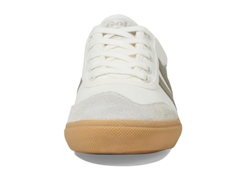 Image of Gola Women's Badminton Off-White /Feather Grey /Gum 6.5 Medium
