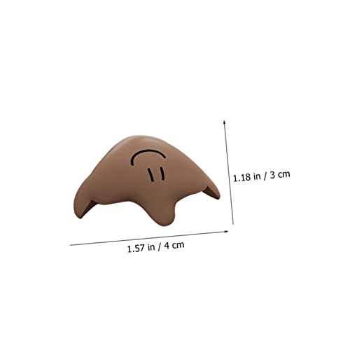 Protège angle bébé en gel de silice marron IMIKEYA pour table - 5
