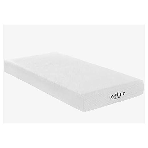 Modway Aveline 8" Gel Infused Memory Foam Twin Mattress With CertiPUR-US Certified Foam