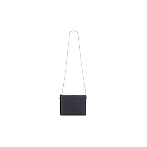 DORIS&JACKY Lambskin Leather Wristlet Clutch Purse For Women Large Soft Designer Wallet With Strap…, Black With Detachable Metal Chain, S, Clutch Cover