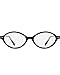 TIJN Unisex Wayfarer Non-prescription Glasses Frame Clear Lens Eyeglasses (Black, Transparent)