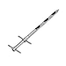 Okuyonic Soil Sampler Probe, Soil Probe Sampling Tool, 304 Stainless Steel Proof 0.54m for Powder Grain, T Handle Soil Test Kits for Soil Sampling Plant Care Lawn Garden Farm