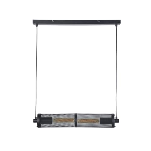 Corep Suspension métal noir FARADAY 2L HT123cm.