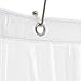 Extra Long PEVA Shower Curtain Liner 84