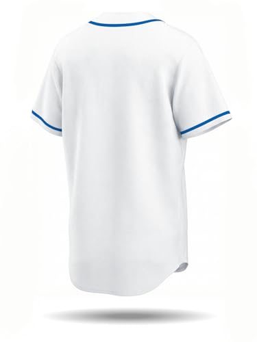 Camisa Unisex de Béisbol con Botones - Malla Premium Transpirable - Camisa Hip Hop Streetwear para Hombre y Mujer miniatura 3