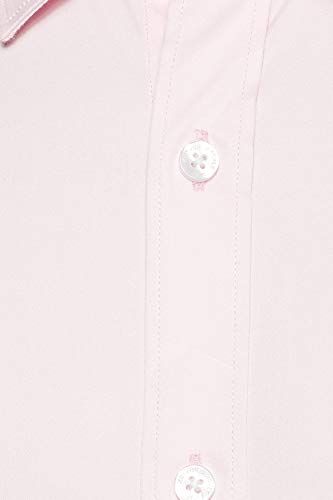 Image of Amazon Brand - Arthur Harvey Men's Solid Regular Shirt (SS20-AH-SH-01 SatLyc Pink 44)