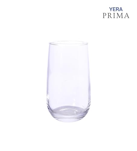 Image of Yera Prima Aqua Water /Juice /Cocktail Glass- 335 ml Each -Set of 12 pcs