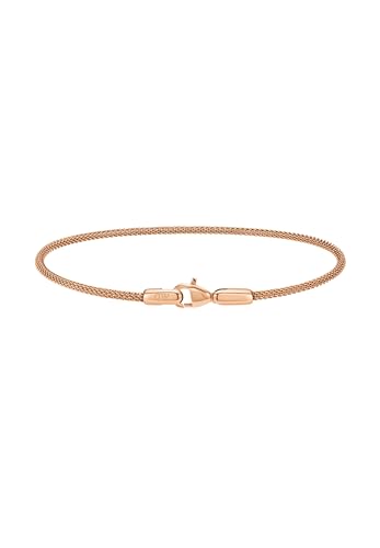 Image of Daniel Wellington Tide Mesh Bracelet - Premium 316L Stainless Steel Cable Bracelet for Women and Men, Stackable, Lobster Clasp
