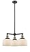 Innovations 207-BAB-G71-LED 3 Light Vintage Dimmable LED Chandelier, Black Antique Brass