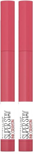 Image of Maybelline New York Super Stay Ink Crayon Lipstick x Pinks Edition, 85 (Pack of 2)