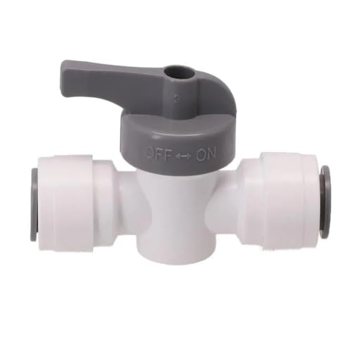 Robinet d'arrêt Quick-Fitting 12mm vanne de coupure eau pour système osmoseur - 4