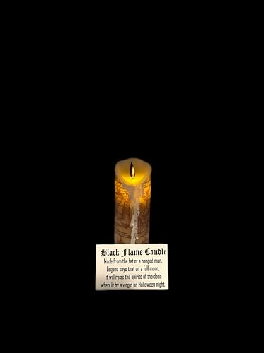 Black Flame Candle Replica