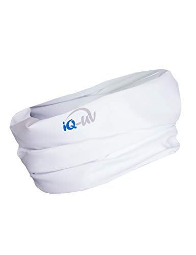 iQ-UV UV 300 Tube Multifunktionstuch, White, 54cm
