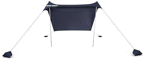 Sport-Brella Sol-Breeze Shelter UPF 50+ Sun and Rain Canopy for Camping, Beach and Sports Events (10x10)