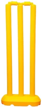 Hyper ® Junior Zone Hard Plastic Cricket Wickets Set for Kids for Age Group 3 to 10 Year (3 Piece Wickets, 2 Bails, Base, 24 Wickets Length (B0CKWGCF7F) Amazon Price History, Amazon Price Tracker
