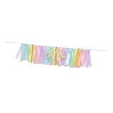 Bannière pour fête d'enfants - cette bannière peut créer une ambiance unique et joyeuse pour un premier anniversaire, bannière pour chaise haute