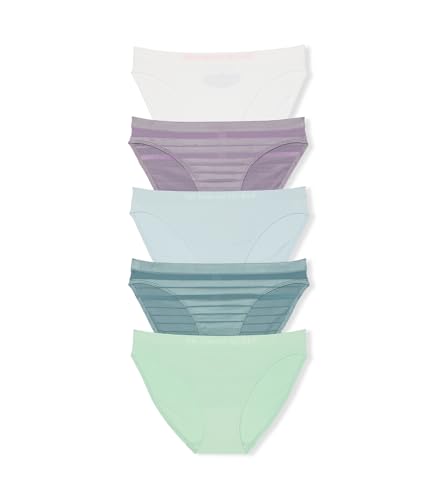 Image of Victoria's Secret Women's Seamless Bikini Underwear, Moderate Coverage Panties for Women, Multi Pack (XS-XXL)